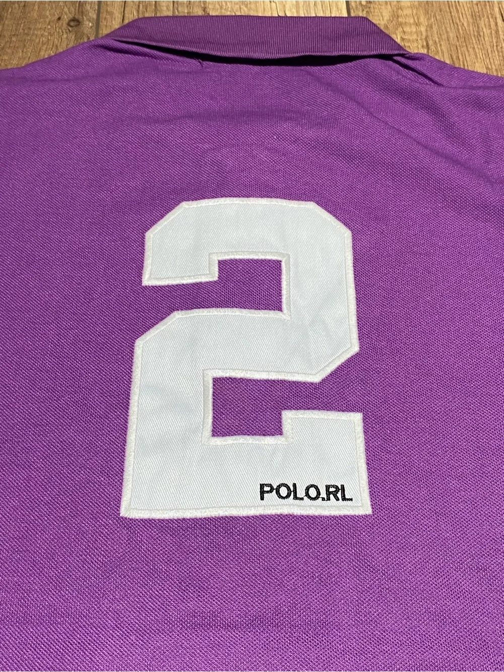 Polo Ralph Lauren Custom Slim Fit Purple London Polo Shirt Short Sleeve NWT